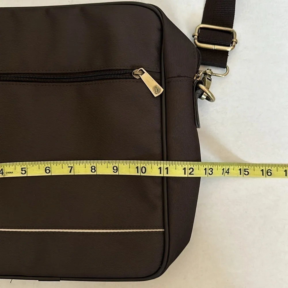 Ballantines Sling Bag in Brown with gold details